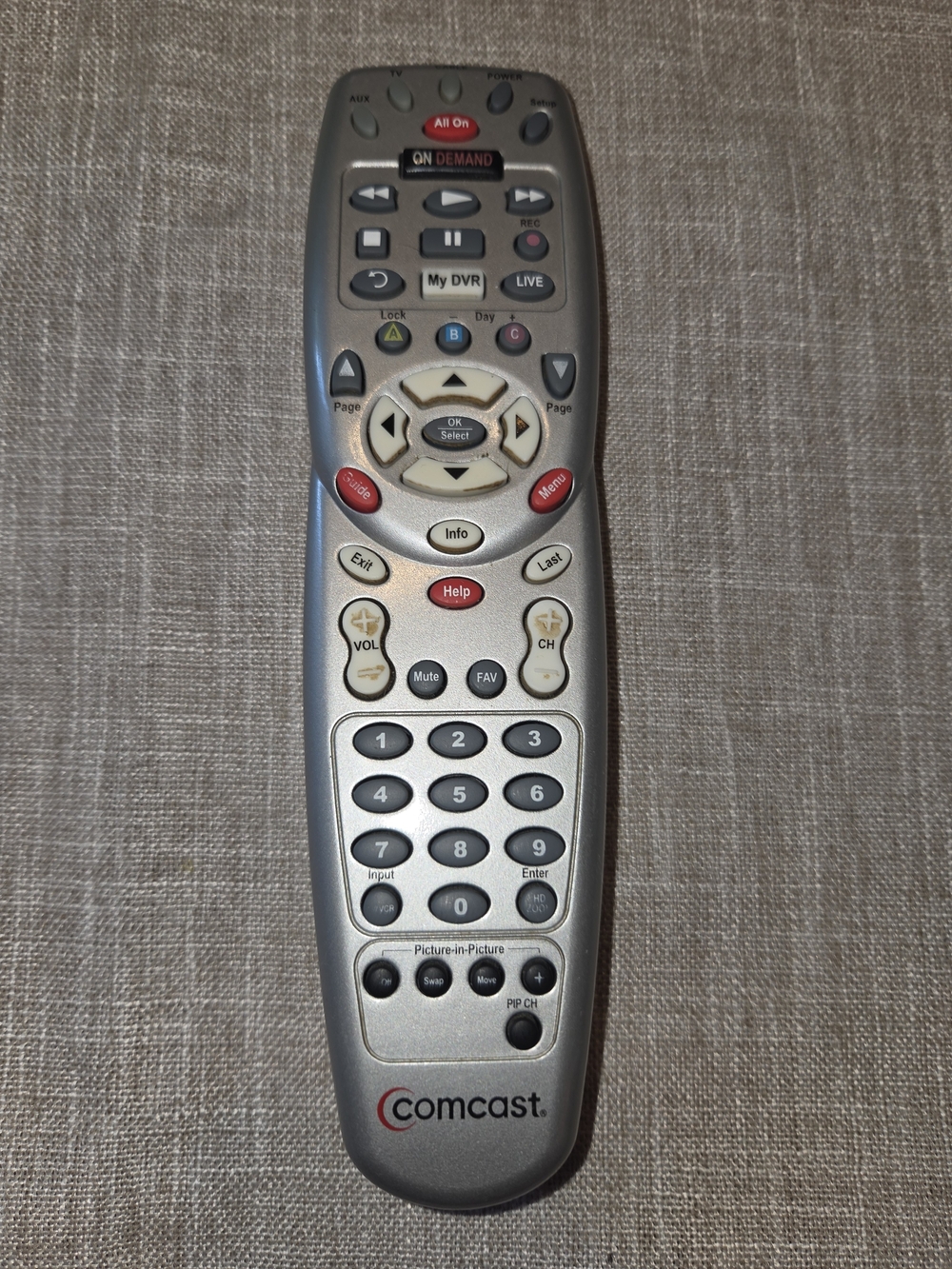 COMCAST SILVER CONTROLLER REPLACEMENT EUC